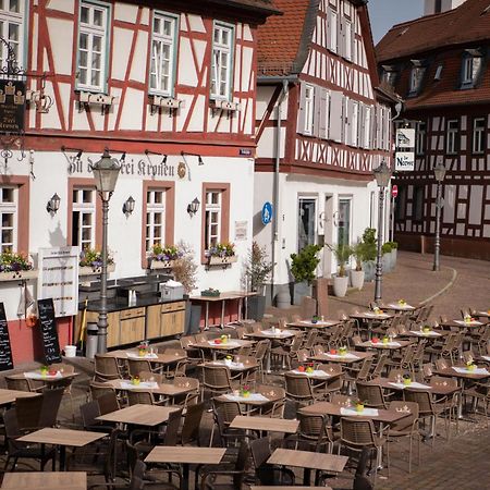 Hotel Zu Den Drei Kronen Seligenstadt Eksteriør bilde